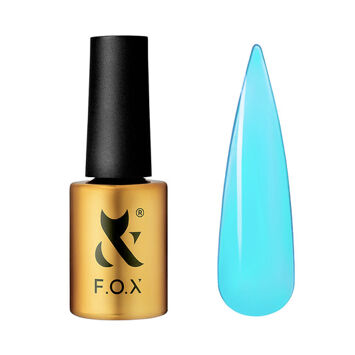 F.O.X Rainbow TOP Фініш вытражний  для гель-лаку  7мл №004